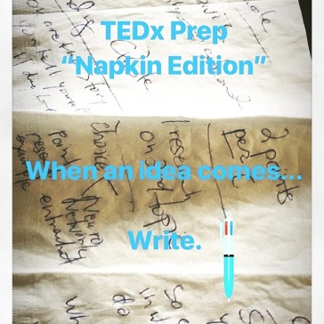 TEDX Napkin Edition